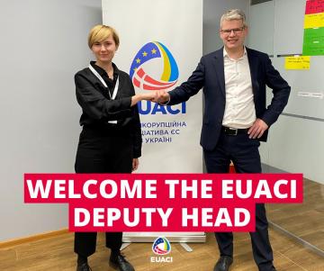 Welcome the new EUACI Deputy Head Iryna Shyba