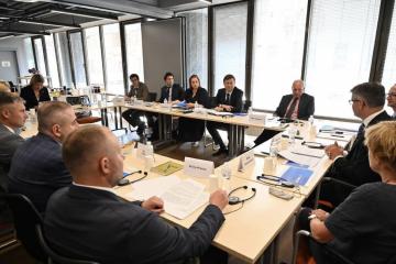 EUACI was pleased to host the Executive Vice-President of the European Commission Mr. Valdis Dombrovskis and Ukraine’s anti-corruption institutions