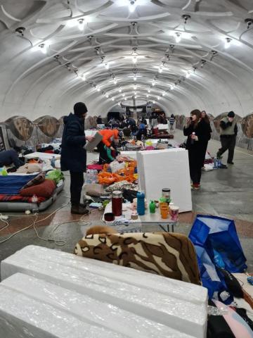 EUACI equipped dozens of shelters in Ukrainian cities