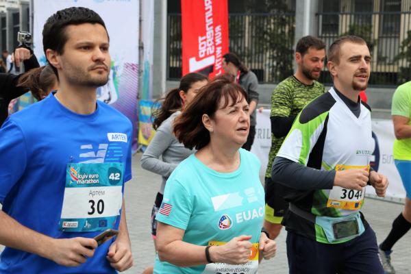 EUACI team ran Kyiv Euro-marathon