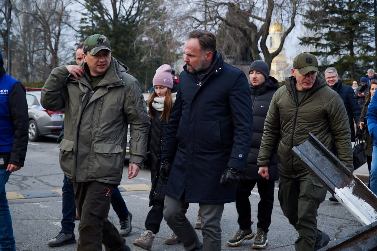 Visit of the Danish Minister Dan Jørgensen to Mykolaiv